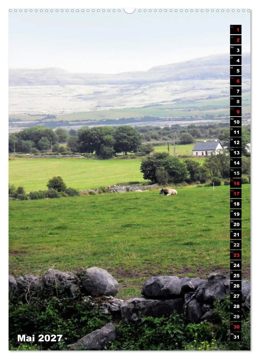 Bild: 9783594213230 | Traumhaftes Irland (Wandkalender 2027 DIN A2 hoch), CALVENDO...