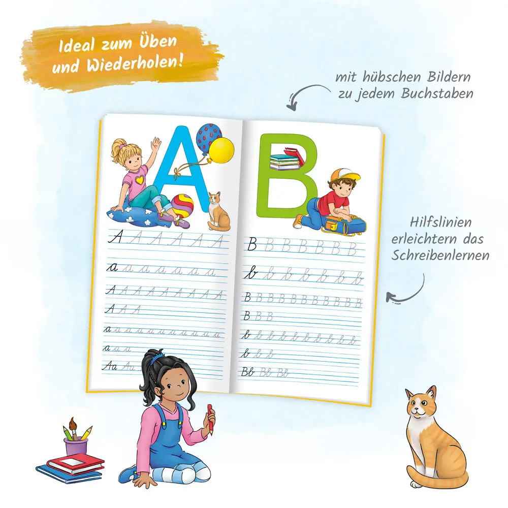 Bild: 9783988023230 | Trötsch Mein erstes Übungsbuch Buchstaben Schreibschrift | Verlag