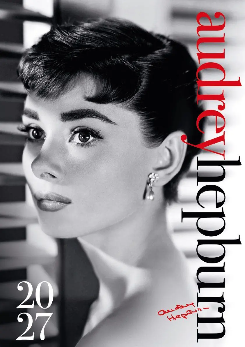 Cover: 9798893613230 | Audrey Hepburn Kalender 2027 - Glamour Film Stars | Audrey Hepburn