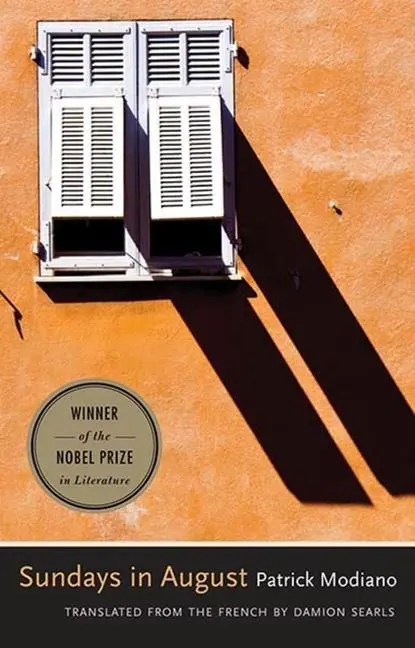 Cover: 9780300223330 | Sundays in August | Patrick Modiano | Taschenbuch | Englisch | 2017
