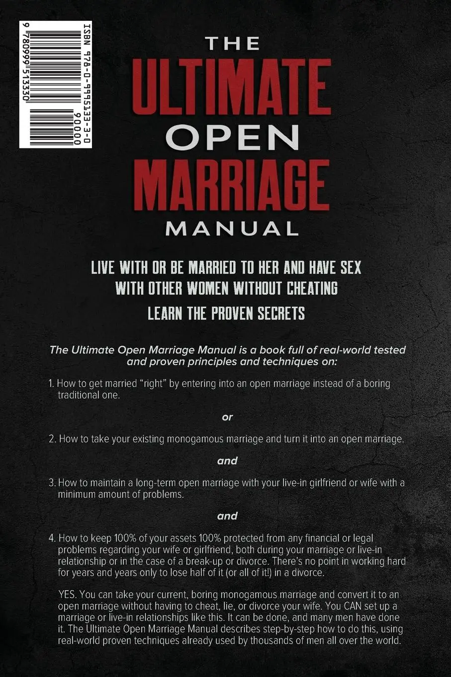 Rückseite: 9780999513330 | The Ultimate Open Marriage | Blackdragon | Taschenbuch | Englisch