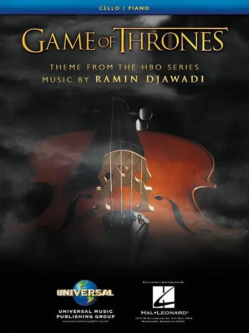 Cover: 9781540013330 | Game of Thrones | Theme Arranged for Cello &amp; Piano | Ramin Djawadi