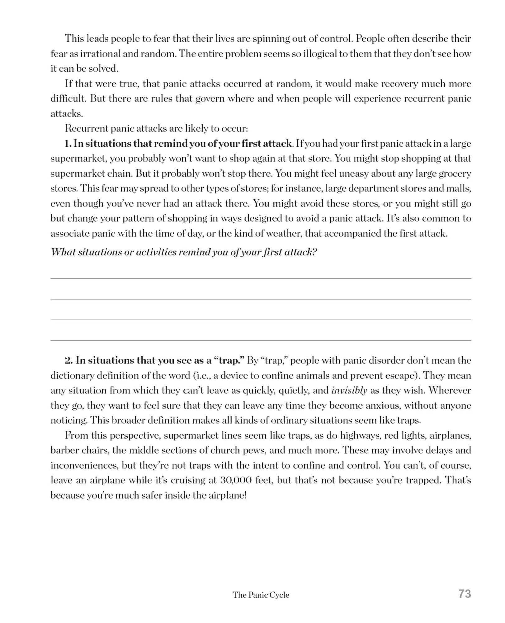 Bild: 9781646043330 | Panic Attacks Workbook: Second Edition | David Carbonell | Taschenbuch