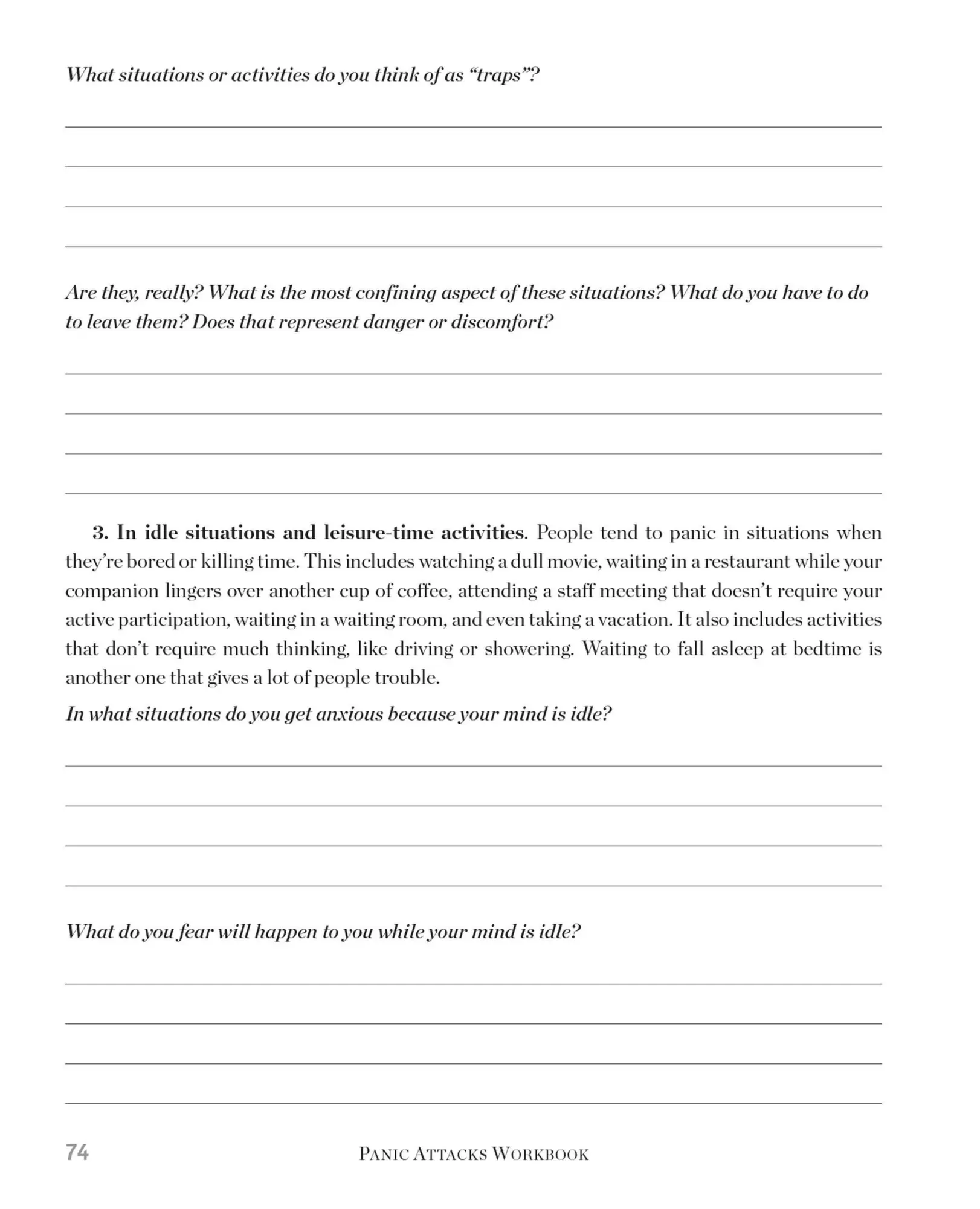 Bild: 9781646043330 | Panic Attacks Workbook: Second Edition | David Carbonell | Taschenbuch