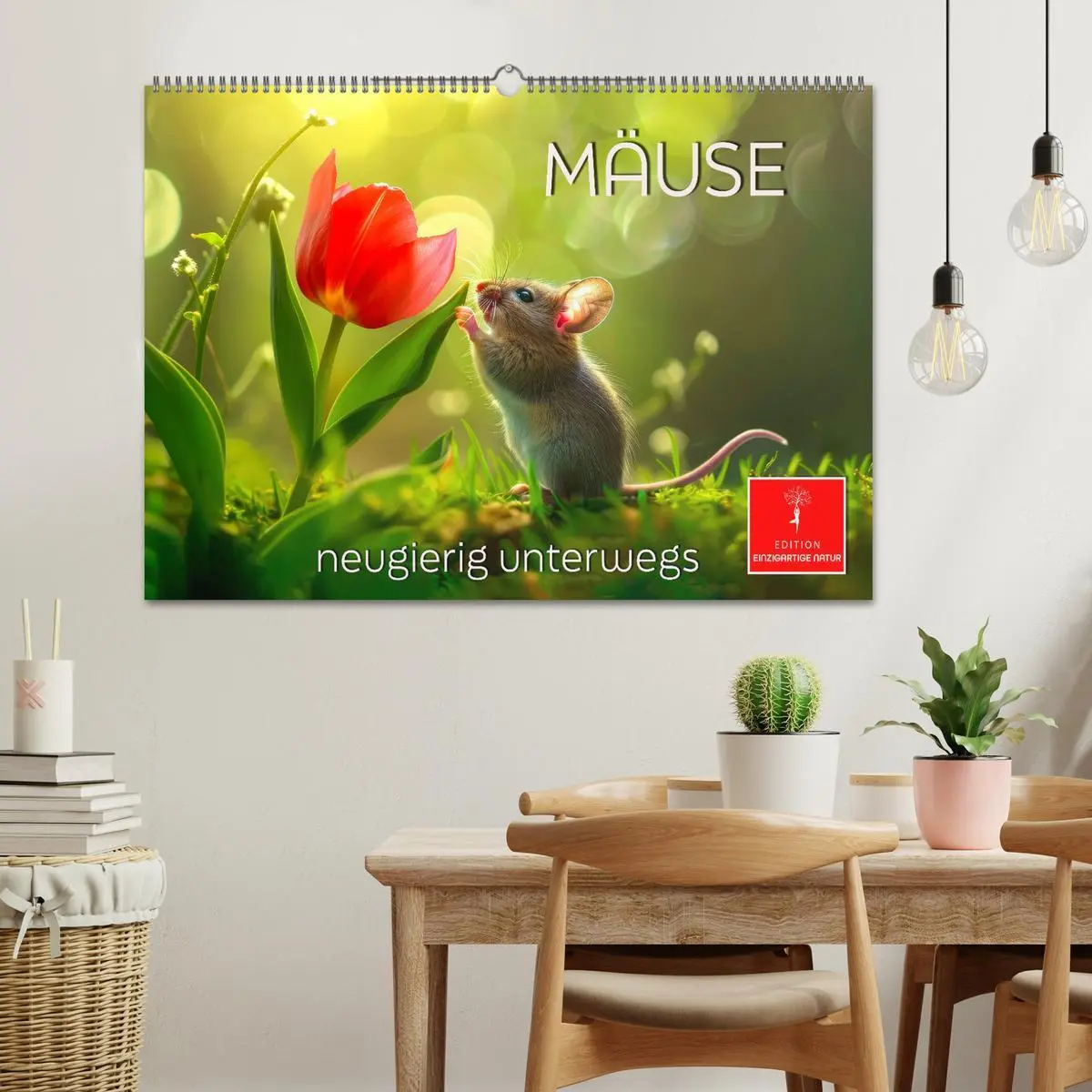 Bild: 9783457443330 | Mäuse - neugierig unterwegs (Wandkalender 2026 DIN A2 quer),...