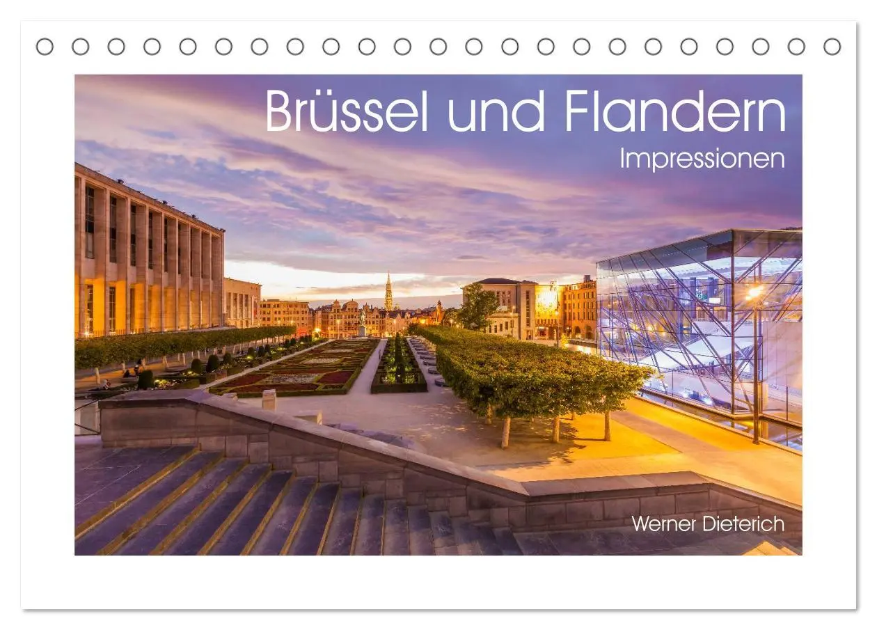 Cover: 9783457993330 | Brüssel und Flandern Impressionen (Tischkalender 2026 DIN A5 quer),...