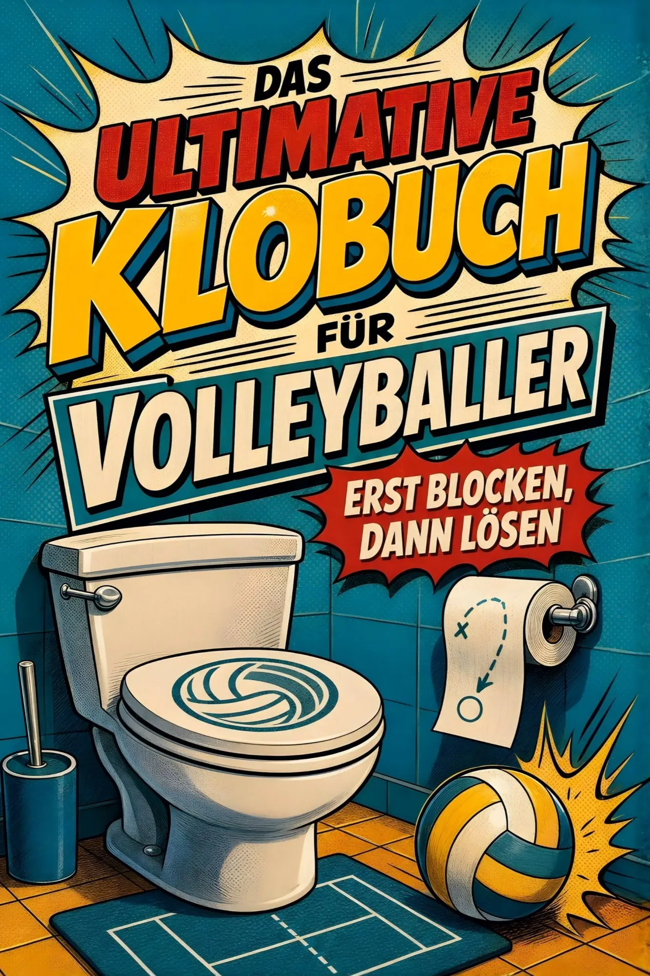 Cover: 9783696103330 | Das ultimative Klobuch für Volleyballer | Erst blocken, dann lösen