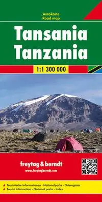 Cover: 9783707913330 | Tansania 1 : 1 300 000 | (Land-)Karte | Englisch | 2017