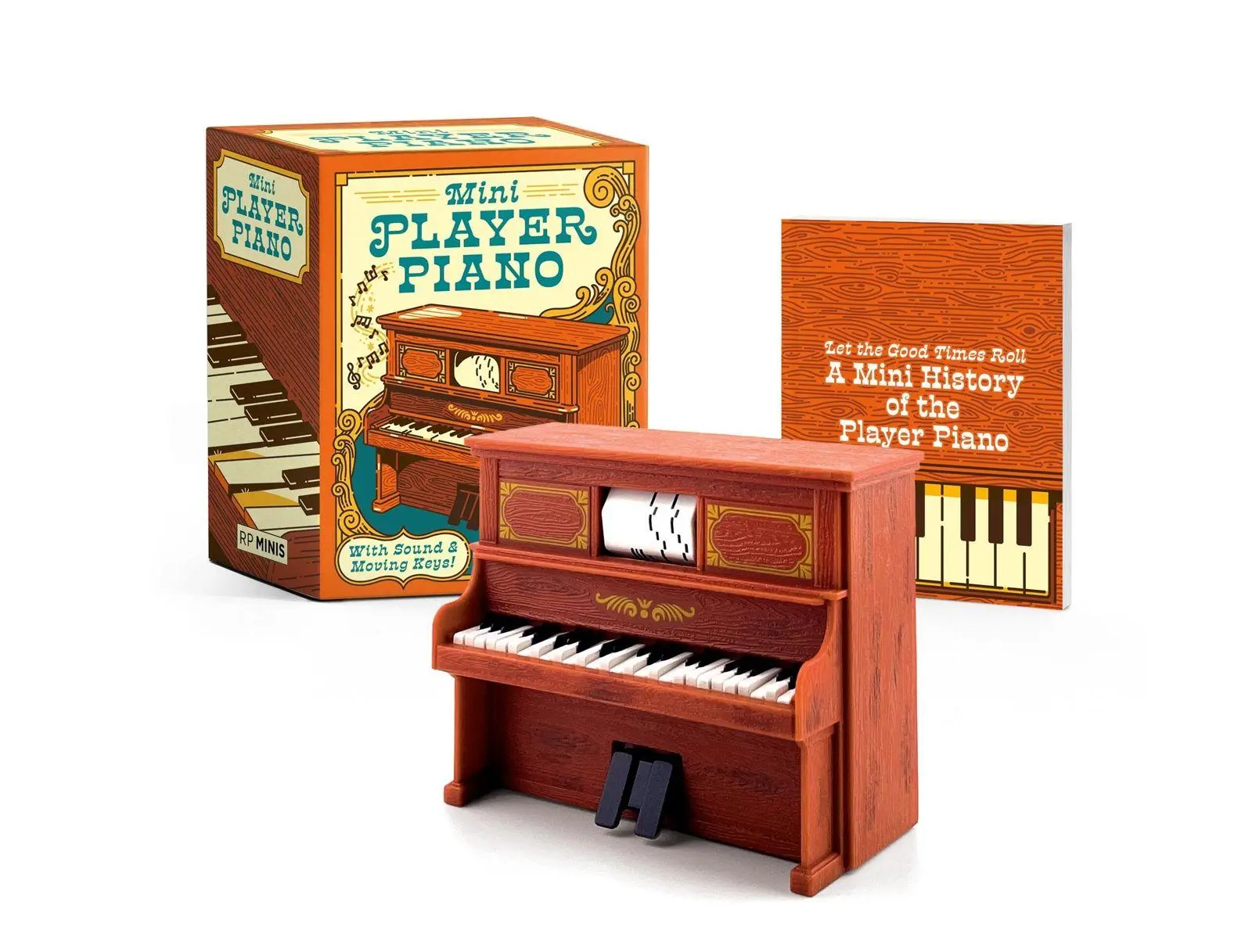 Cover: 9798894143330 | Mini Player Piano | With Sound &amp; Moving Keys! | Donald Lemke | 2026