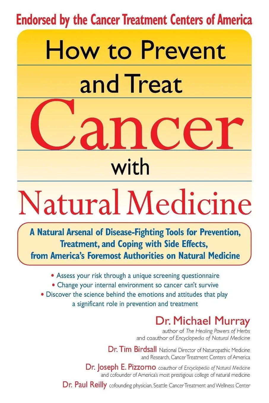 Cover: 9781573223430 | How to Prevent and Treat Cancer with Natural Medicine | Michael Murray