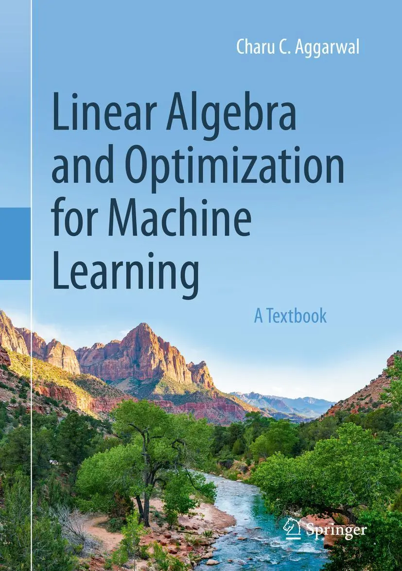 Cover: 9783030403430 | Linear Algebra and Optimization for Machine Learning | A Textbook