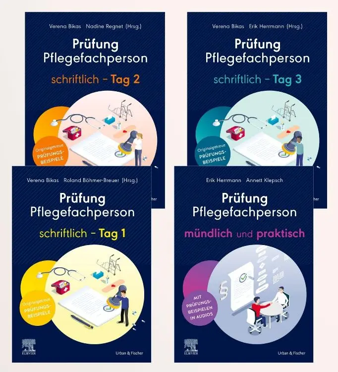 Cover: 9783437253430 | Lernpaket Schriftliche-Mündliche Prüfung Pflege | Herrmann (u. a.)