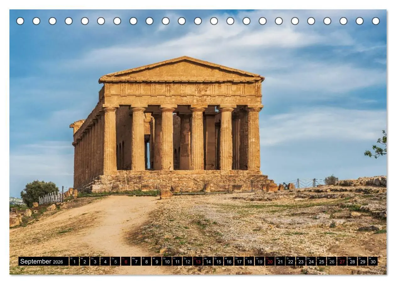 Bild: 9783516073430 | Sizilien - Perle im Mittelmeer (Tischkalender 2026 DIN A5 quer),...