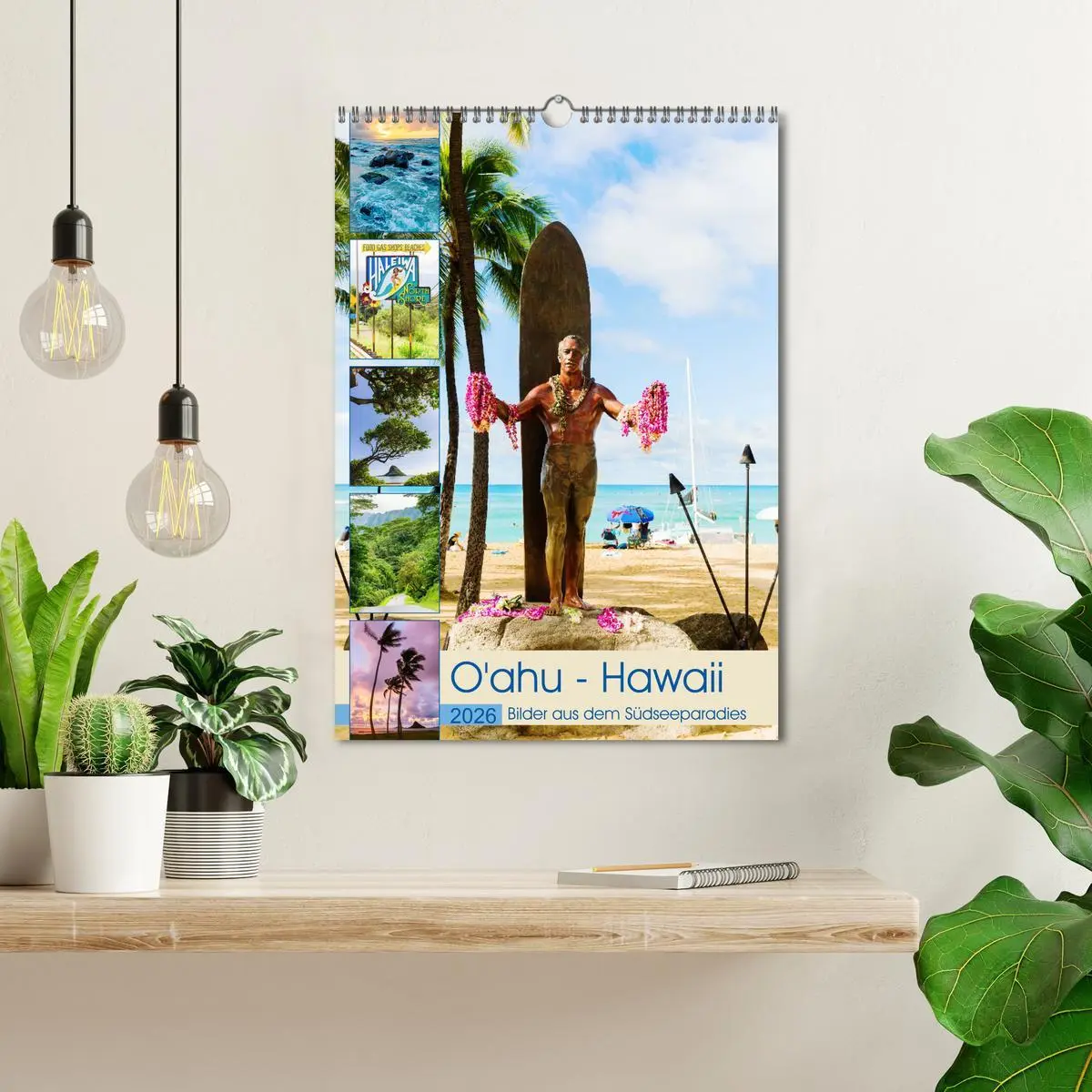 Bild: 9783516383430 | O'ahu - Hawaii, Bilder aus dem Südseeparadies (Wandkalender 2026...