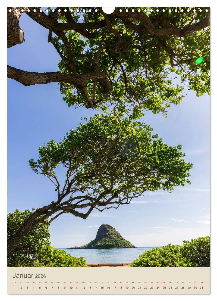 Bild: 9783516383430 | O'ahu - Hawaii, Bilder aus dem Südseeparadies (Wandkalender 2026...