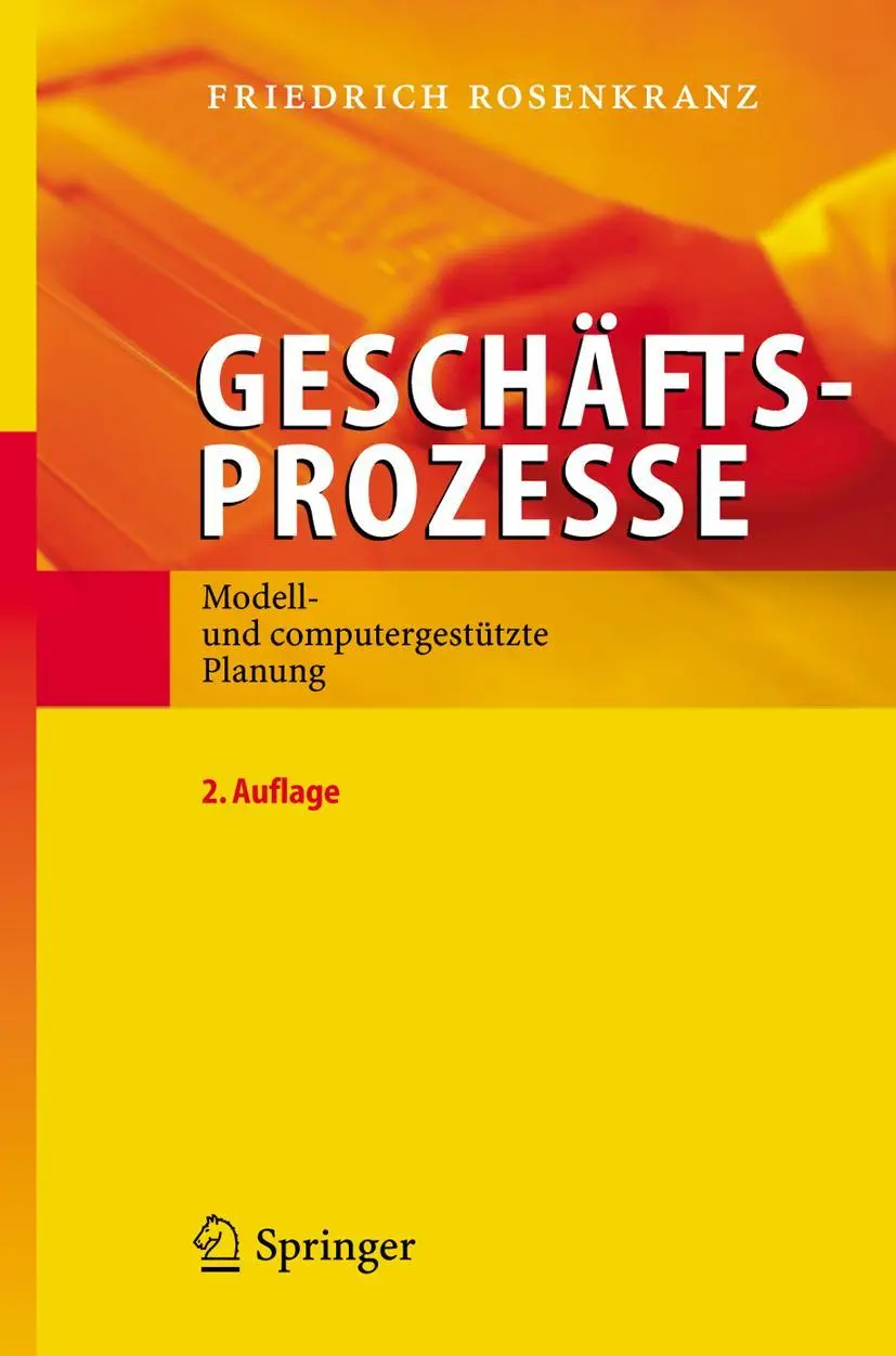 Cover: 9783540283430 | Geschäftsprozesse | Modell- und computergestützte Planung | Rosenkranz