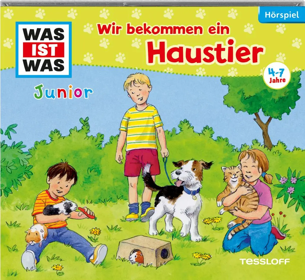 Cover: 9783788643430 | Folge 28: Wir bekommen ein Haustier | Was Ist Was Junior | Audio-CD