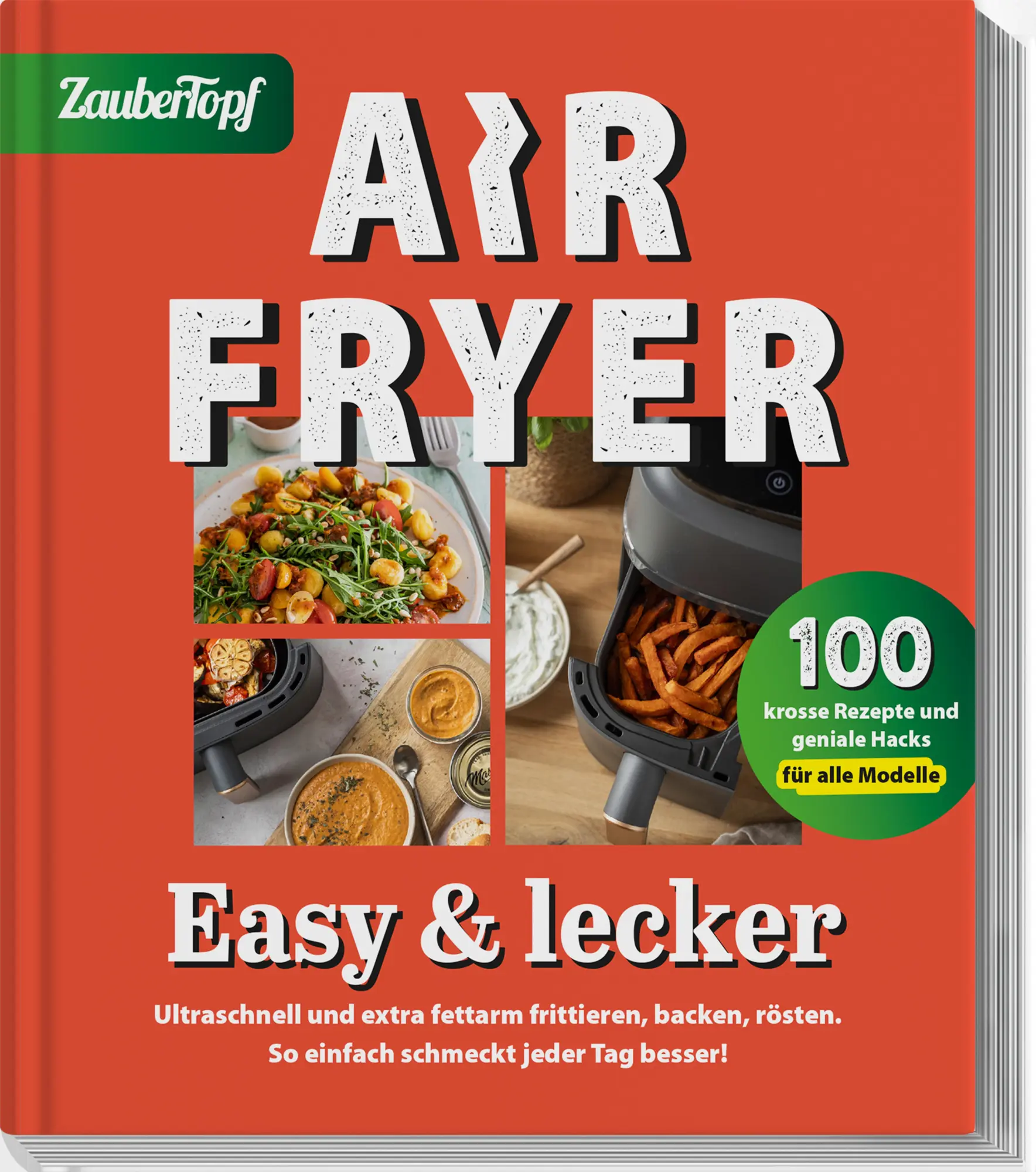 Cover: 9783964173430 | ZauberTopf - AIR FRYER | Easy &amp; lecker | Redaktion ZauberTopf | Buch