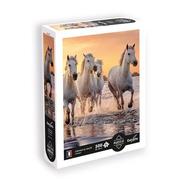 Cover: 3373910073530 | Calypto Pferde 500 Teile XL Puzzle | Spiel | In Spielebox | 3907353