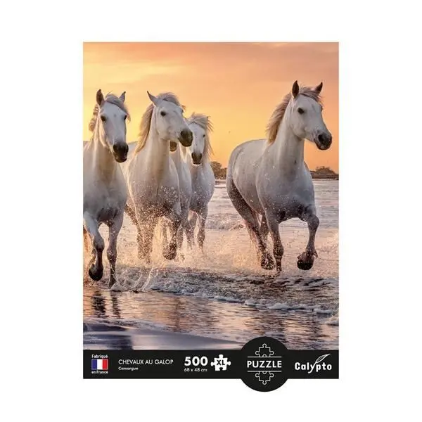 Bild: 3373910073530 | Calypto Pferde 500 Teile XL Puzzle | Spiel | In Spielebox | 3907353