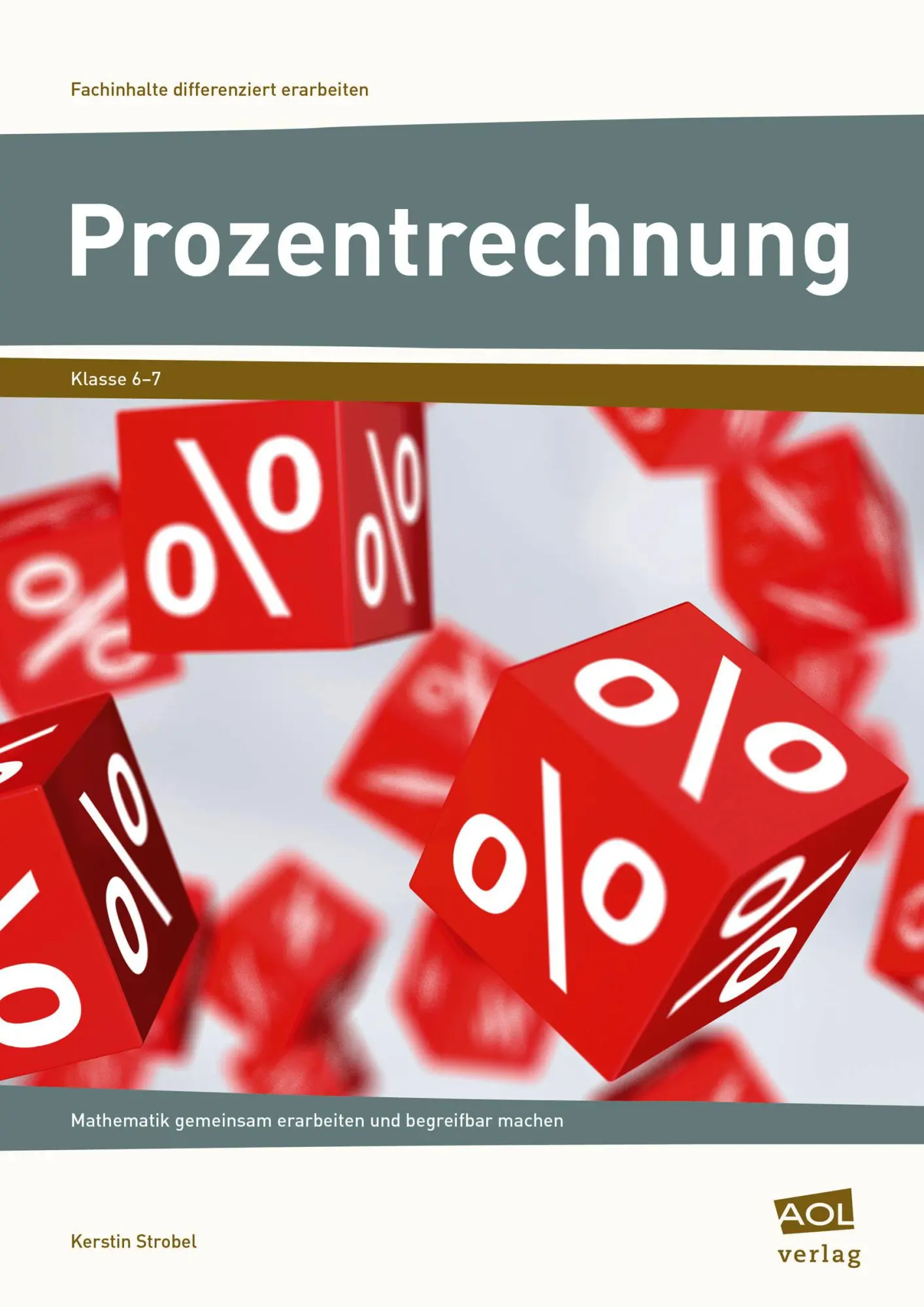 Cover: 9783403103530 | Prozentrechnung | Kerstin Strobel | Broschüre | 64 S. | Deutsch | 2016