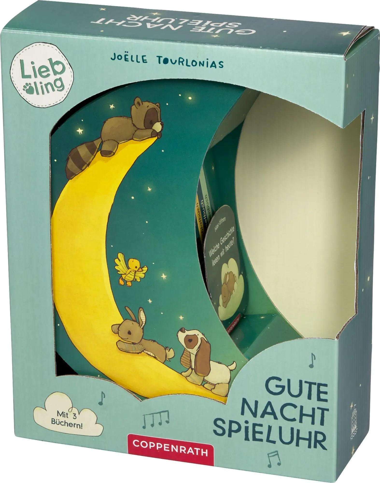 Bild: 9783649653530 | Gute Nacht Spieluhr | mit 3 Büchern | Joëlle Tourlonias | 12 S. | 2026
