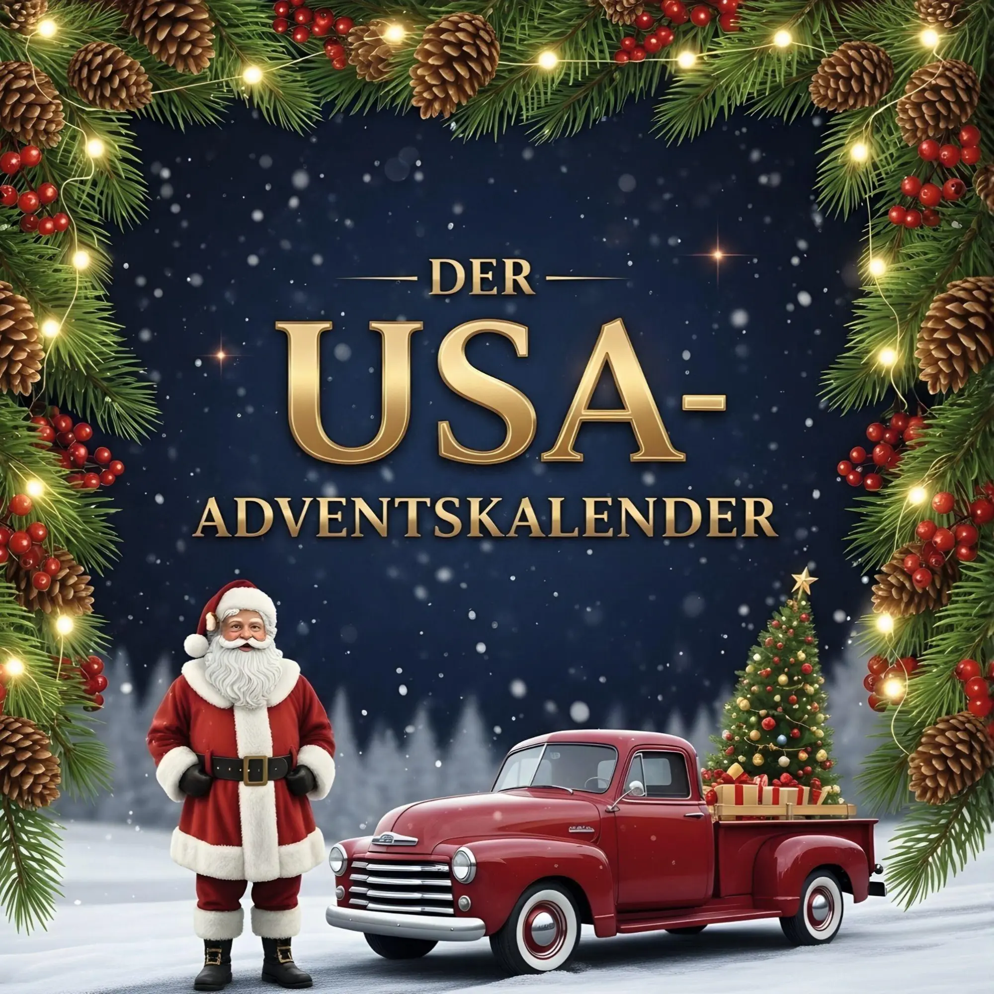Cover: 9783695333530 | Der USA-Adventskalender | Jonah Schulz | Taschenbuch | 100 S. | 2025