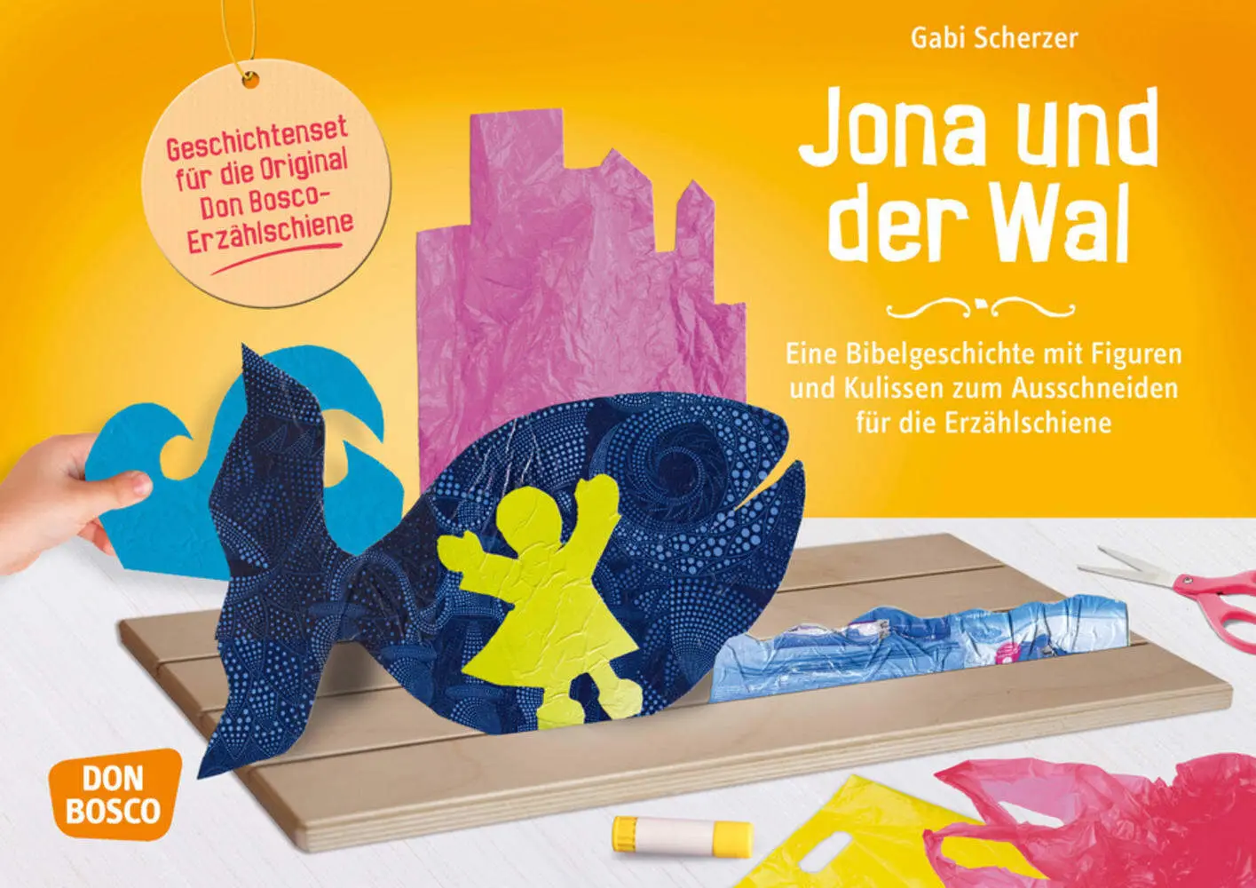 Cover: 9783769823530 | Jona und der Wal. Erzählschienen-Figurenset, m. 1 Beilage | Scherzer