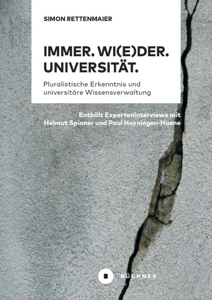 Cover: 9783963173530 | Immer. Wi(e)der. Universität. | Simon Rettenmaier | Taschenbuch | 2023