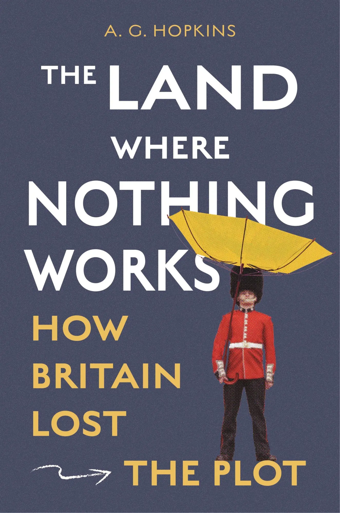 Cover: 9780691283630 | The Land Where Nothing Works | How Britain Lost the Plot | Hopkins