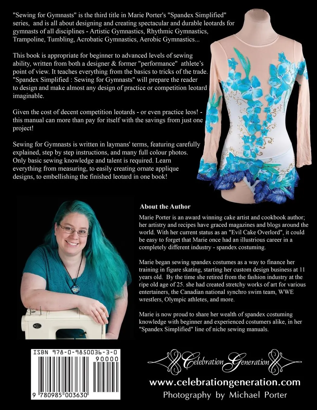 Rückseite: 9780985003630 | Spandex Simplified | Sewing for Gymnasts | Marie Porter | Taschenbuch