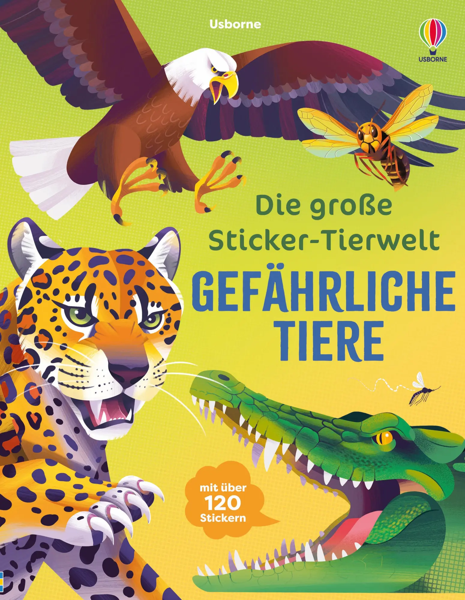 Cover: 9781035703630 | Die große Sticker-Tierwelt: Gefährliche Tiere | Taschenbuch | 44 S.