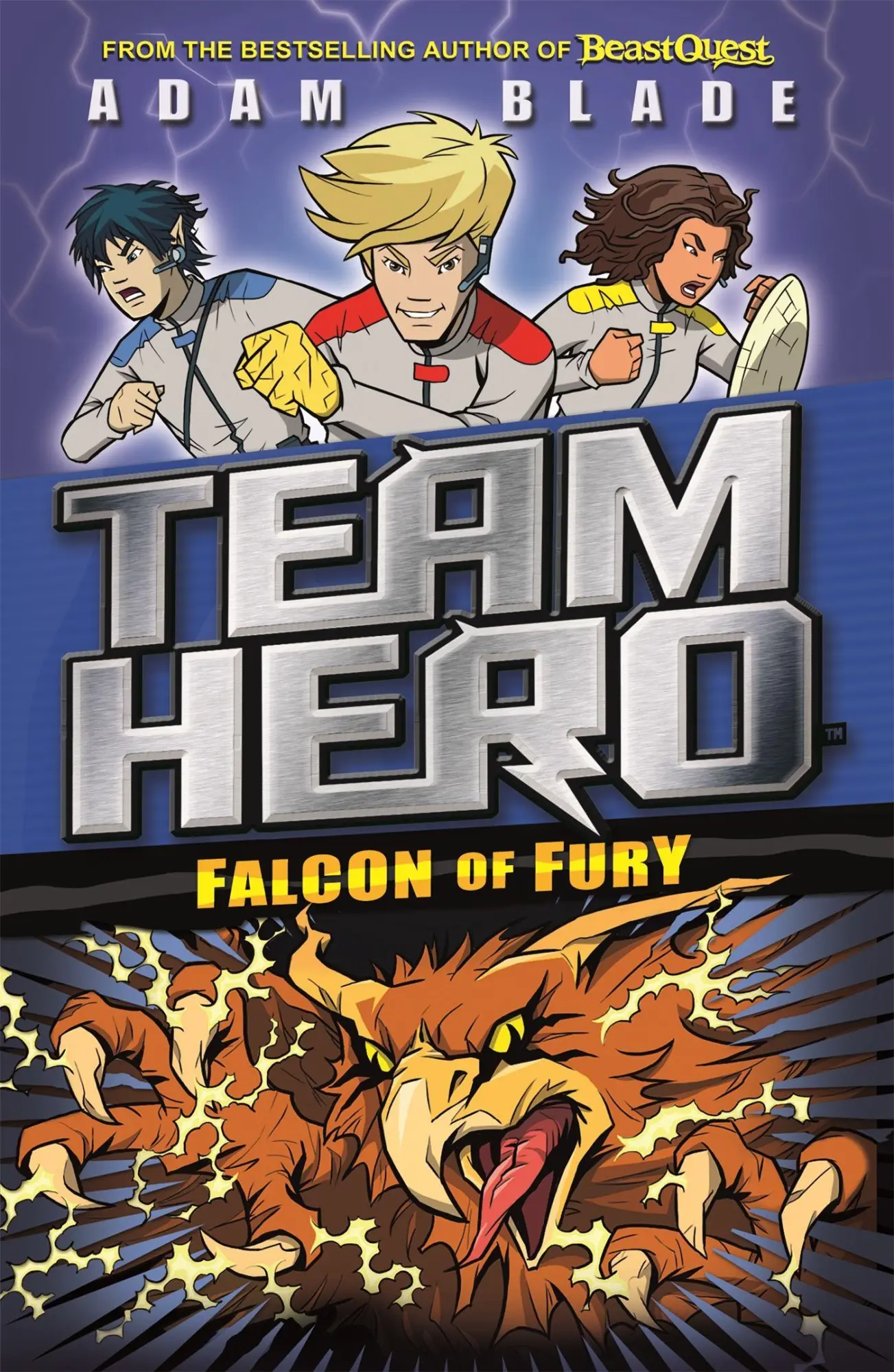 Cover: 9781408343630 | Team Hero: Falcon of Fury | Series 2 Book 3 | Adam Blade | Taschenbuch
