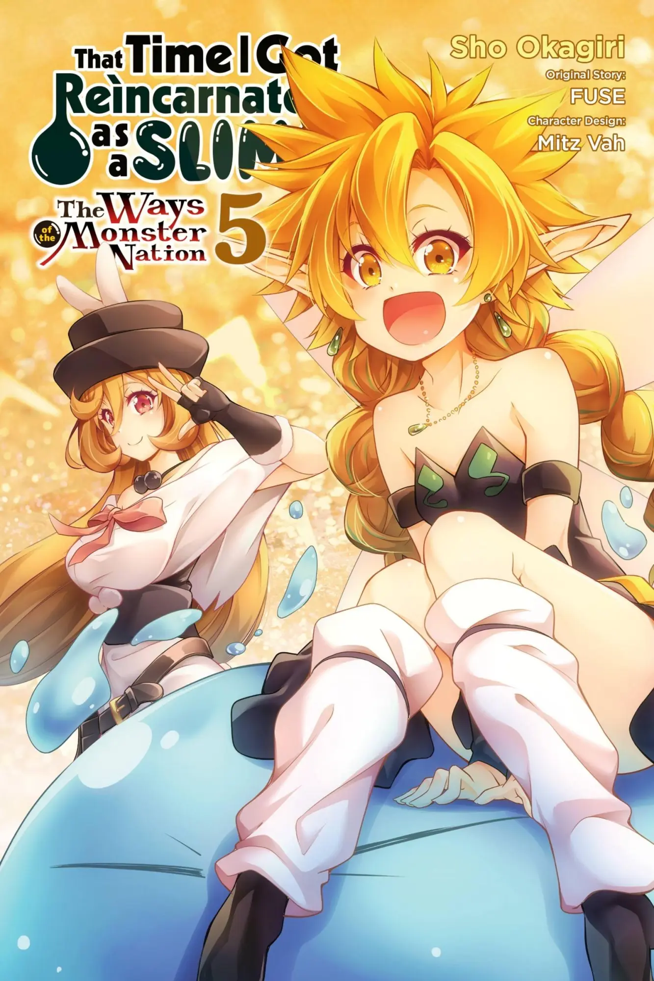 Cover: 9781975313630 | That Time I Got Reincarnated as a Slime, Vol. 5 (Manga) | Sho Okagiri