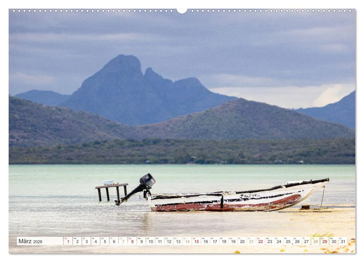 Bild: 9783457413630 | Trauminseln der Welt - Mauritius (hochwertiger Premium Wandkalender...