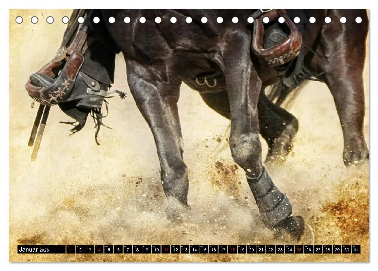 Bild: 9783457963630 | Western-Feeling (Tischkalender 2026 DIN A5 quer), CALVENDO...