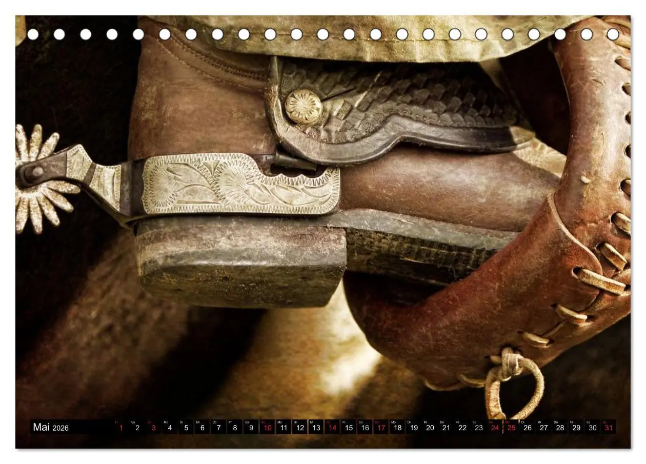 Bild: 9783457963630 | Western-Feeling (Tischkalender 2026 DIN A5 quer), CALVENDO...