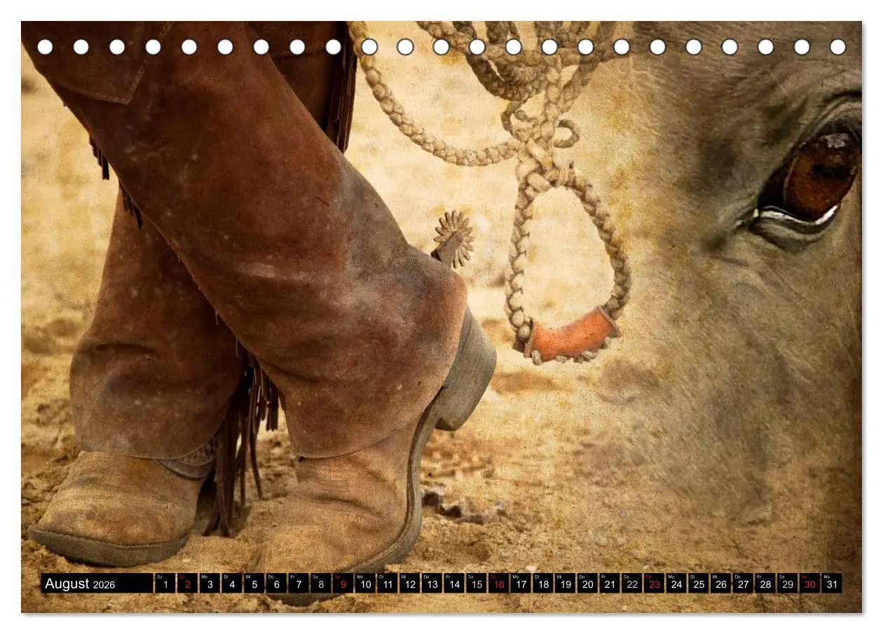 Bild: 9783457963630 | Western-Feeling (Tischkalender 2026 DIN A5 quer), CALVENDO...