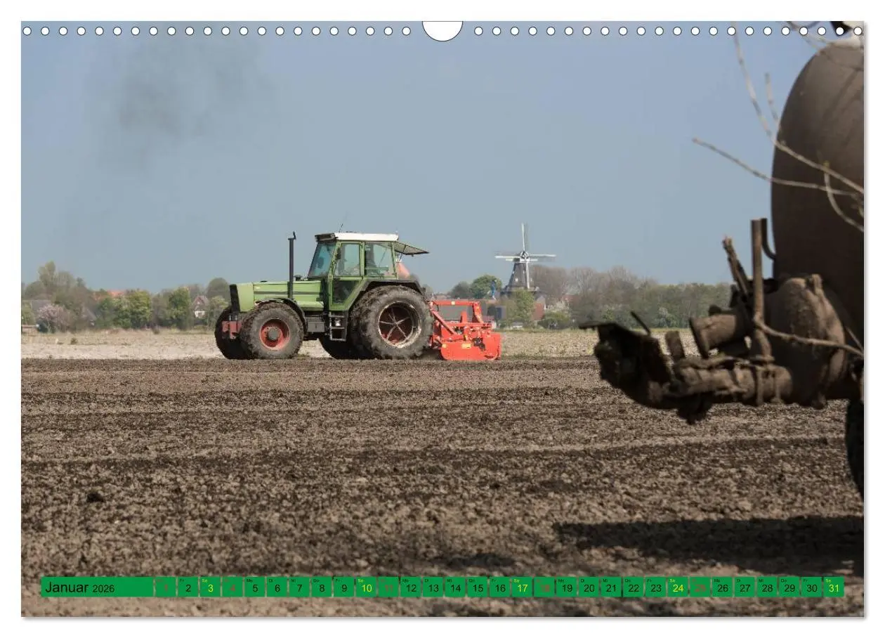 Bild: 9783516053630 | Landwirtschaft - Maschinen im Einsatz (Wandkalender 2026 DIN A3...