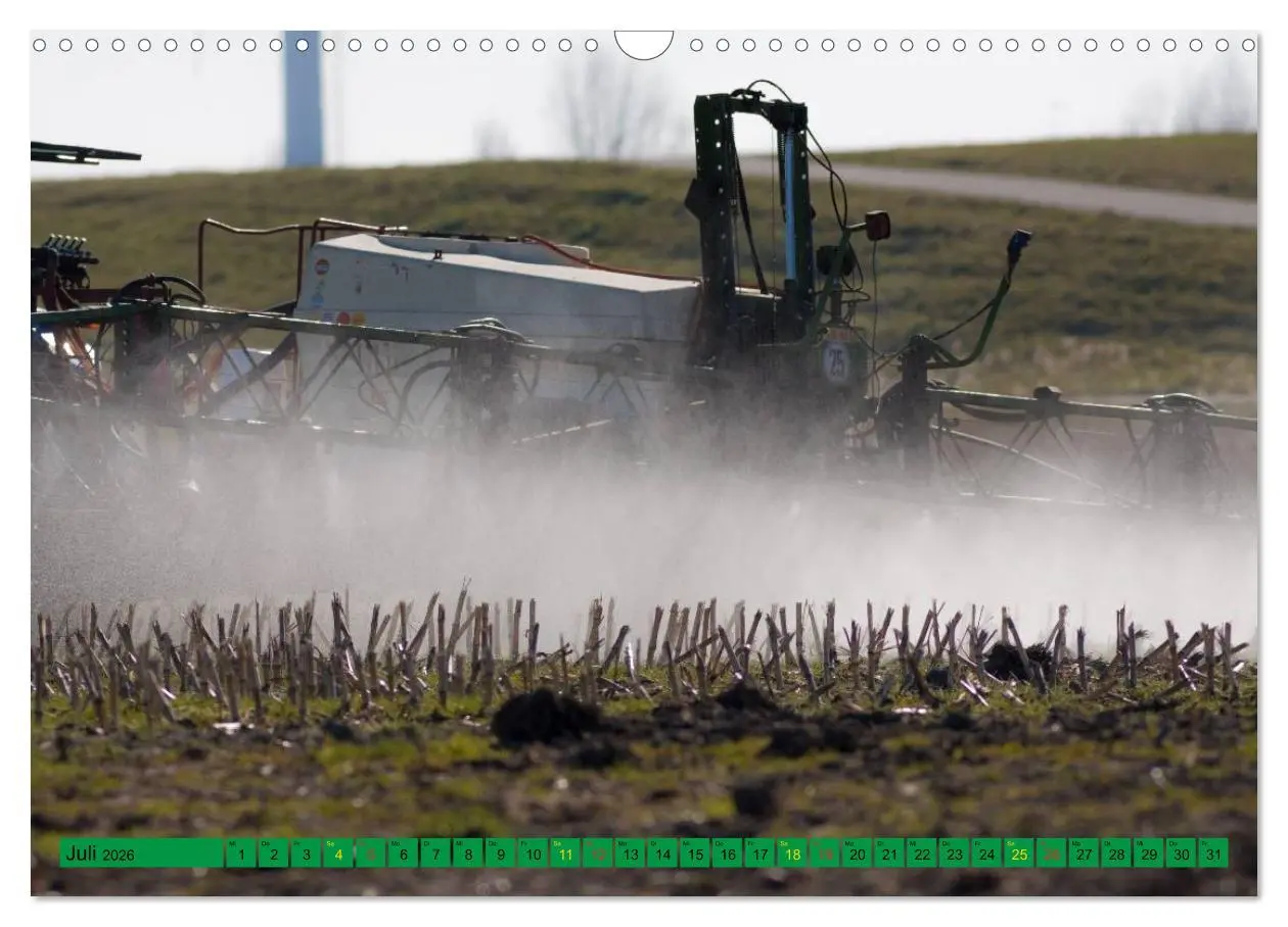 Bild: 9783516053630 | Landwirtschaft - Maschinen im Einsatz (Wandkalender 2026 DIN A3...