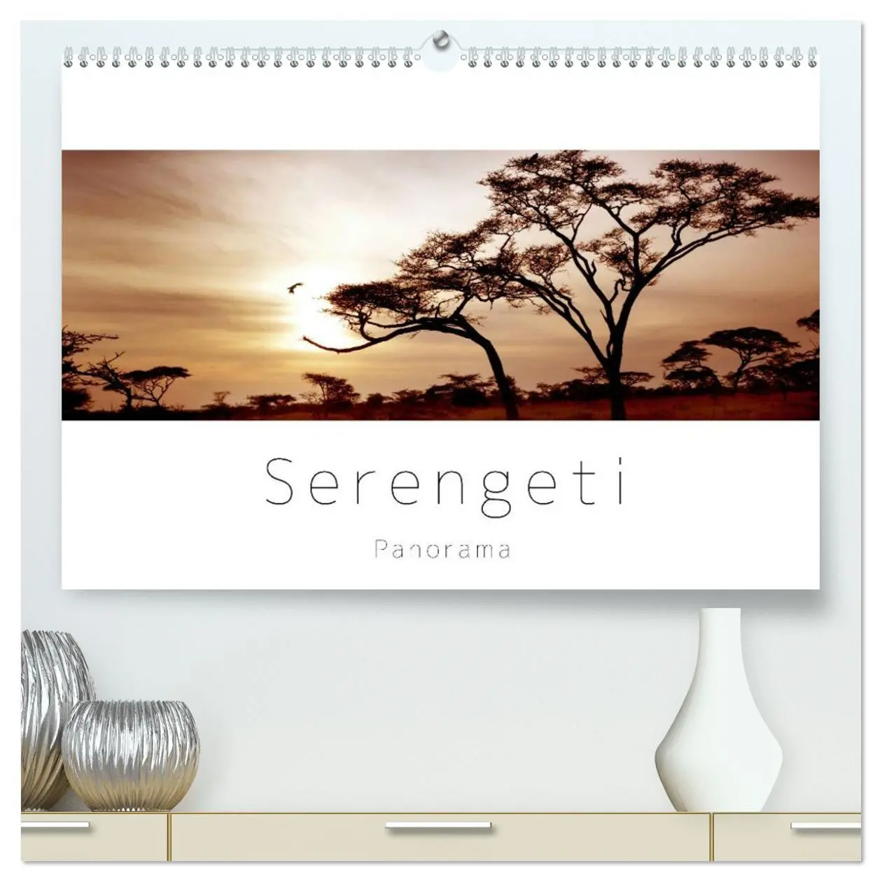 Cover: 9783516123630 | Serengeti Panorama (hochwertiger Premium Wandkalender 2026 DIN A2...