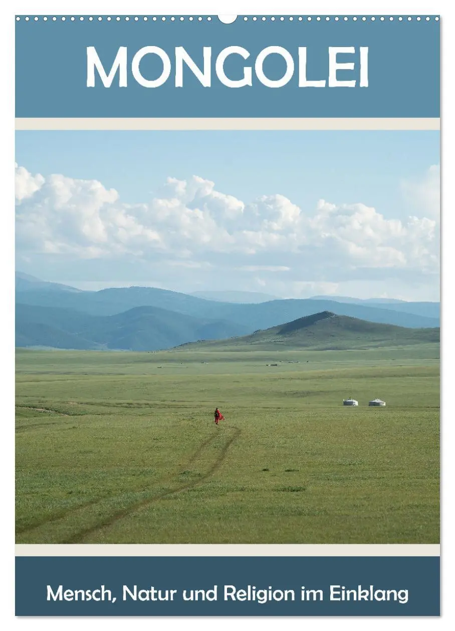 Cover: 9783516293630 | Mongolei - Mensch, Natur und Religion im Einklang (Wandkalender...