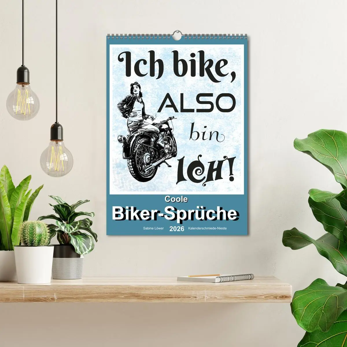 Bild: 9783516363630 | Coole Biker-Sprüche (Wandkalender 2026 DIN A3 hoch), CALVENDO...