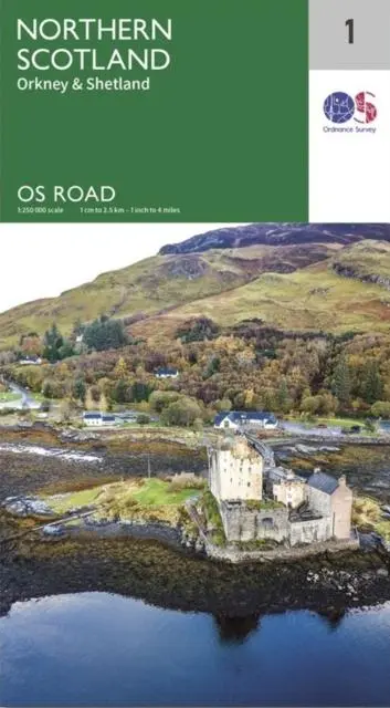 Cover: 9780319263730 | North Scotland. Orkney &amp; Shetland | (Land-)Karte | Karte/Landkarte