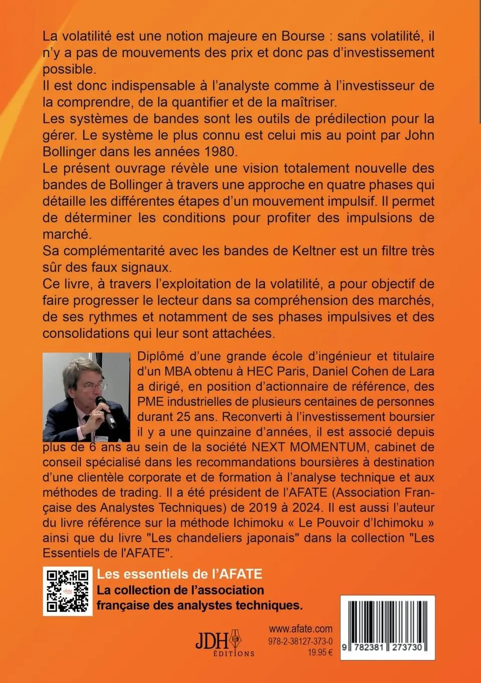 Rückseite: 9782381273730 | Les bandes de Bollinger | Daniel Cohen de Lara | Taschenbuch | 2024