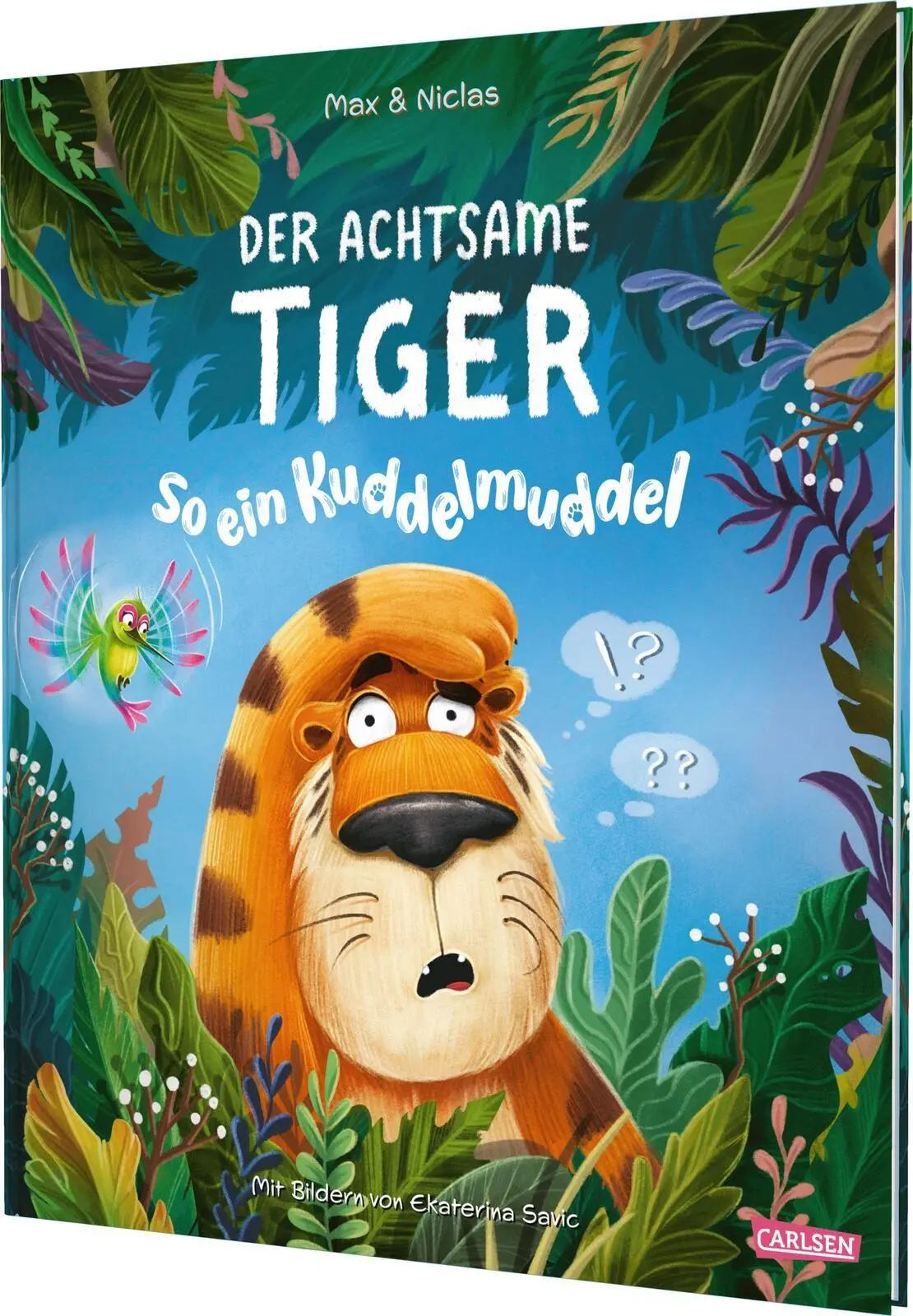 Cover: 9783551523730 | Der achtsame Tiger 2: So ein Kuddelmuddel | Max & Niclas | Buch | 2025 Cover: 9783551523730 | Der achtsame Tiger 2: So ein Kuddelmuddel | Max & Niclas | Buch | 2025