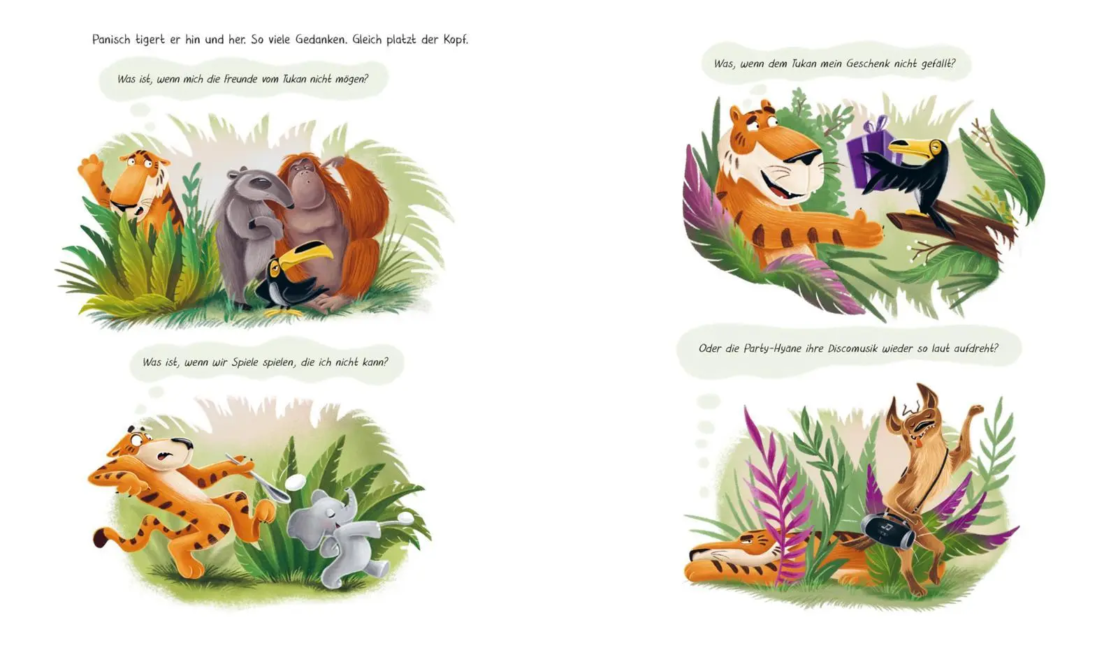 Bild: 9783551523730 | Der achtsame Tiger 2: So ein Kuddelmuddel | Max &amp; Niclas | Buch | 2025