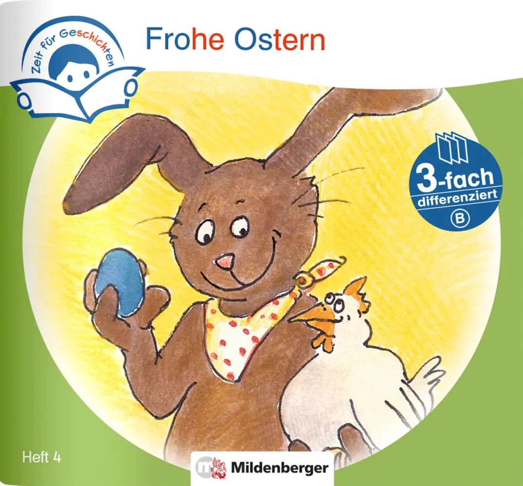 Cover: 9783619243730 | Zeit für Geschichten - 3-fach differenziert, Heft 4: Frohe Ostern - B