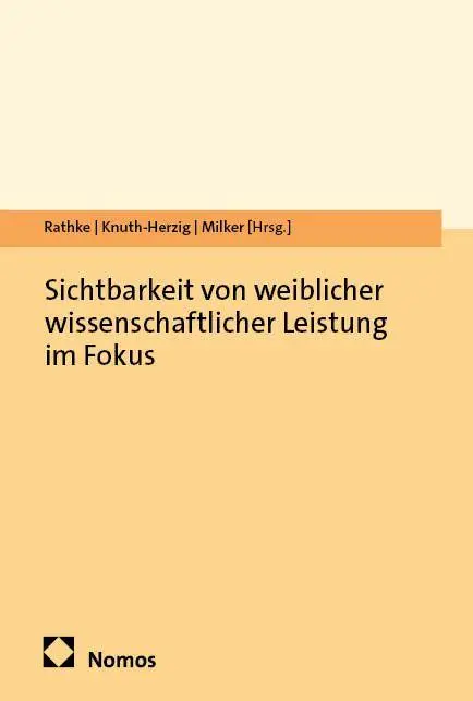 Cover: 9783756003730 | Sichtbarkeit von weiblicher wissenschaftlicher Leistung im Fokus