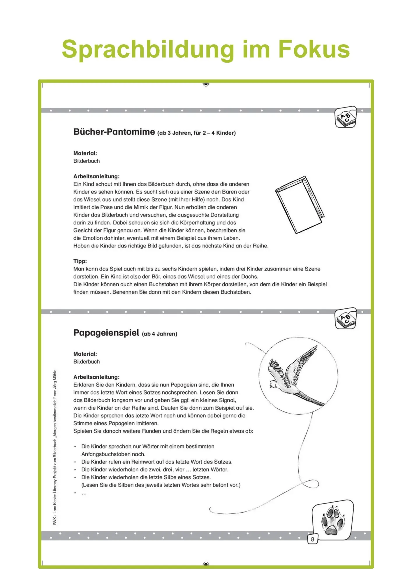 Bild: 9783965203730 | Morgen bestimme ich!. Literacy-Projekt zum Bilderbuch | Lara Keste